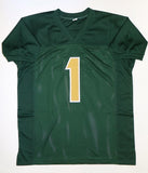 Corey Coleman Autographed Green College Style Jersey- JSA Witnessed Auth