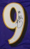 Tony Siragusa Autographed Purple Pro Style Jersey With Inscription- JSA W Auth