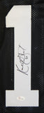 Kordell Stewart Autographed Black College Style Jersey- JSA Witnessed Auth