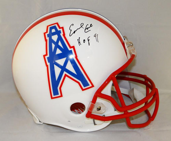 Earl Campbell Autographed Houston Oilers F/S 81-96 TB ProLine Helmet With HOF- JSA W Auth