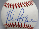 Nolan Ryan Autographed Rawlings OML Baseball W/ Dont Mess With Texas- JSA Auth