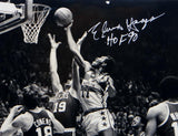 Elvin Hayes Autographed Washington Bullets 16x20 Rebound Photo W/ HOF-JSA W Auth