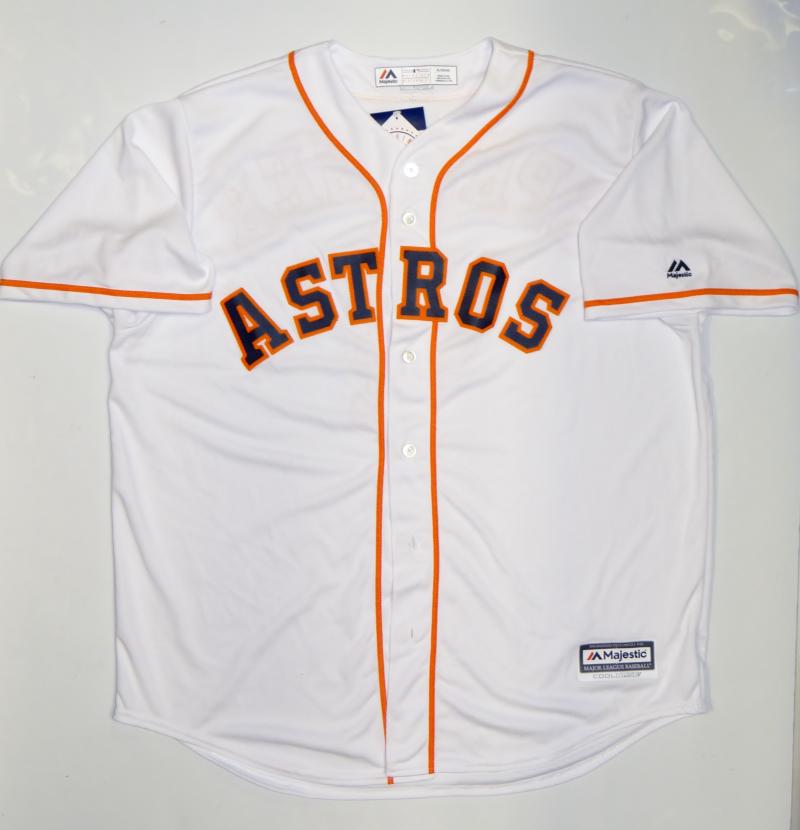 George Springer Houston Astros Autographed Majestic Authentic Home Jersey