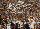 Alvin Garrett Signed Redskins 8x10 Endzone Catch Photo- The Jersey Source Auth
