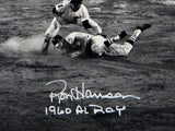 Ron Hansen Signed Orioles 8x10 Sliding Photo W/ AL ROY- The Jersey Source Auth