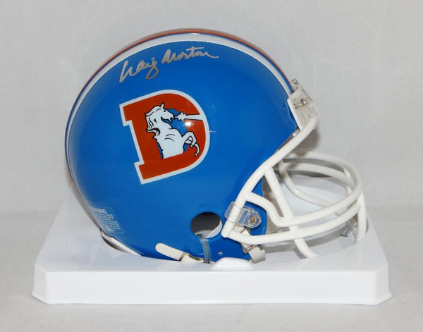 Craig Morton Autographed Denver Broncos Full Size Helmet 