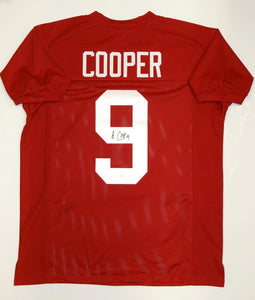 Amari Cooper Autographed Maroon College Style Jersey- JSA Witnessed Auth