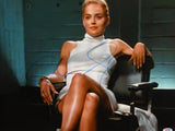 Sharon Stone Signed Basic Instinct 16x20 Legs Crossed Horizontal Photo- PSA Auth
