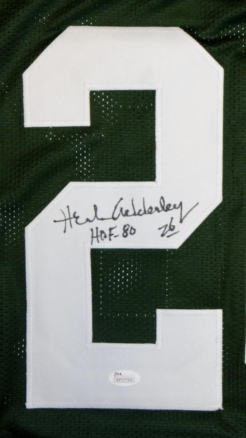 HERB ADDERLEY signed photo GREEN BAY PACKERS HOF