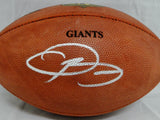 Odell Beckham Autographed NFL Game Issued Giants Football- JSA Authenticated