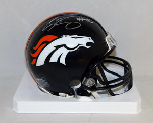 Shane Ray Autographed Denver Broncos Mini Helmet- JSA Witnessed Auth