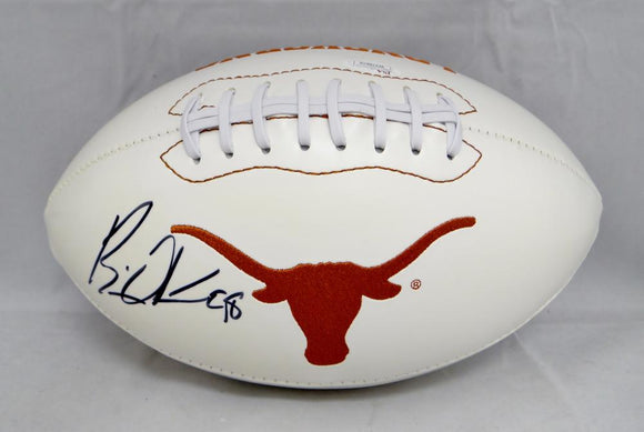 Brian Orakpo Autographed Texas Longhorns Logo Football- JSA Witnessed Auth