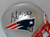LeGarrette Blount Autographed New England Patriots Mini Helmet- JSA W Auth