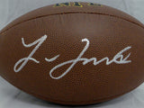 Leonard Fournette Autographed NFL Wilson Football- JSA Witnessed Auth