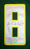 Marcus Mariota Autographed Oregon Ducks Green Nike Jersey- JSA Witnessed Auth