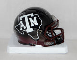 Martellus Bennett Autographed Texas A&M Speed Hydro Mini Helmet- JSA W Auth