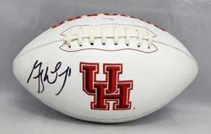 Greg Ward Autographed University of Houston Cougars Logo Football- JSA W Auth