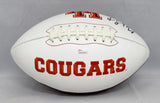 Greg Ward Autographed University of Houston Cougars Logo Football- JSA W Auth