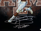 Johnny Manziel Autographed 16x20 A&M Logo Photo W/ Johnny Football- JSA W Auth