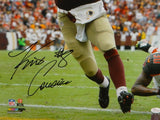 Kirk Cousins Autographed Washington Redskins 16x20 Running PF Photo- JSA W Auth