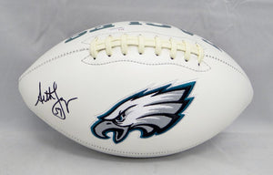 Seth Joyner Autographed Philadelphia Eagles Logo Football- JSA Witnessed Auth