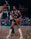 Artis Gilmore Signed Spurs 16x20 Looking to Pass Photo W/HOF- Jersey Source Auth
