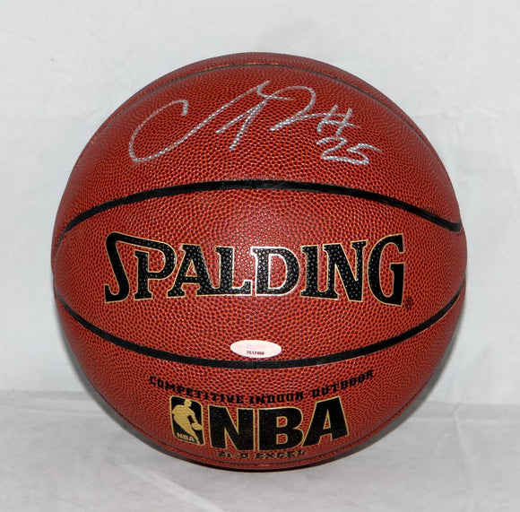 Chandler Parsons Autographed Official NBA Spalding Basketball- TriStar Auth