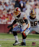Jon Jansen Autographed Redskins 8x10 In Stance Photo- Jersey Source Auth