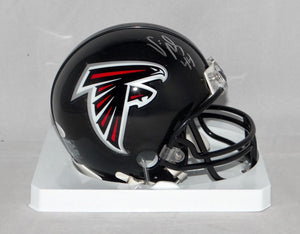 Vic Beasley Autographed Atlanta Falcons Mini Helmet- JSA Witnessed Auth