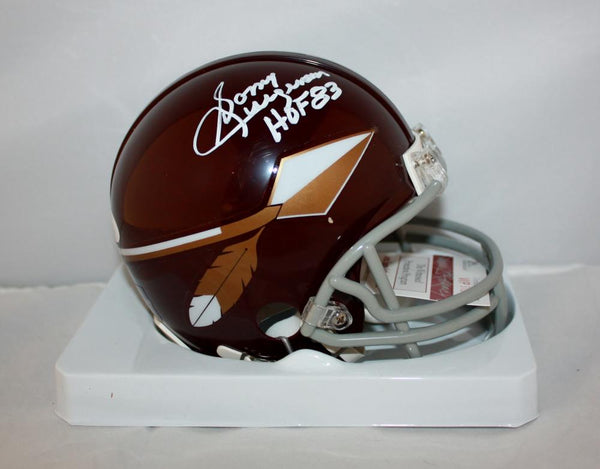 SONNY JURGENSEN SIGNED REDSKINS SPEAR "TK" HELMET HOF83