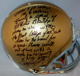 Rudy Ruettiger Autographed F/S Notre Dame Irish Proline "Speech" Helmet- JSA W