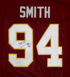 Preston Smith Autographed Maroon Pro Style Jersey- JSA W Authenticated