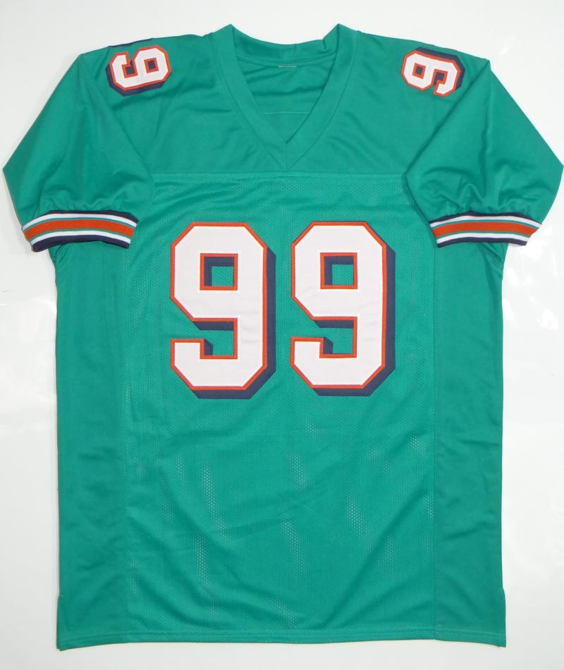 Jason Taylor Autographed SIGNED Custom Jersey - JSA Witnessed Authentic at  's Sports Collectibles Store