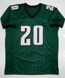 Brian Dawkins Autographed Green Pro Style Jersey- JSA W Authenticated *2 ANG