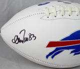 Andre Reed Autographed Buffalo Bills Logo Football w/ HOF - SGC Auth