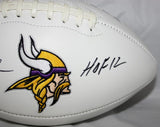 Chris Doleman Autographed Minnesota Vikings Logo Football- JSA Witness, HOF INSC