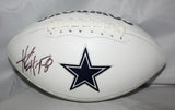 Alvin Harper Autographed Dallas Cowboys Logo Football JSA Witness Authenticated