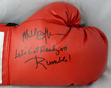 Michael Buffer Autographed Everlast Boxing Glove JSA W, Lets get ready to rumble