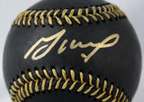 Jose Altuve Autographed Rawlings OML Black Baseball- JSA Witnessed Auth Image 2