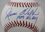 Jerome Walton Autographed Rawlings OML Baseball w/ 1989 NL ROY Insc - JerseySource Auth