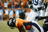 DeMarcus Ware Autographed Denver Broncos 8x10 Sacking Luck Photo- JSA W Auth