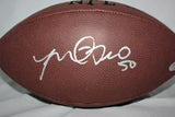 Manti Te'o Autographed Wilson NFL Football W/ 50- JSA Authenticated