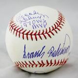 F. Robinson, B. Robinson, Dempsey Autographed Rawlings OML Baseball W/MVP- JSA W Auth