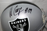 Amari Cooper Autographed Full Size Oakland Raiders Helmet- JSA Witnessed Auth