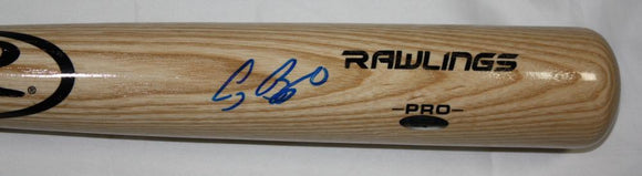 Craig Biggio Autographed Blonde Rawlings Pro Baseball Bat- TriStar Authenticated