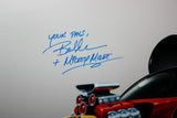 Bret Iwan Autographed Mickey Mouse w/ Race Car 16x20 Photo- JSA Authenticated