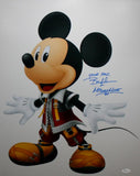 Bret Iwan Autographed Mickey Mouse Close Up 16x20 Photo- JSA Authenticated