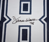 Darren Woodson Autographed Blue Dbl Stitch Pro Style Jersey *8- JSA Witness Authenticated