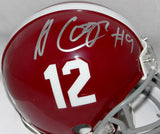 Amari Cooper Autographed Alabama Riddell Mini Helmet- JSA Witness Auth