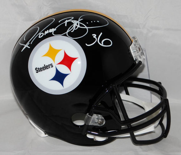 Jerome Bettis Autographed Pittsburgh Steelers F/S Helmet- JSA Witness Authenticated *White